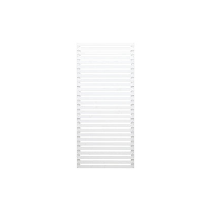 Tokyo fence, wood, WxH 830 x 1800 mm, white.