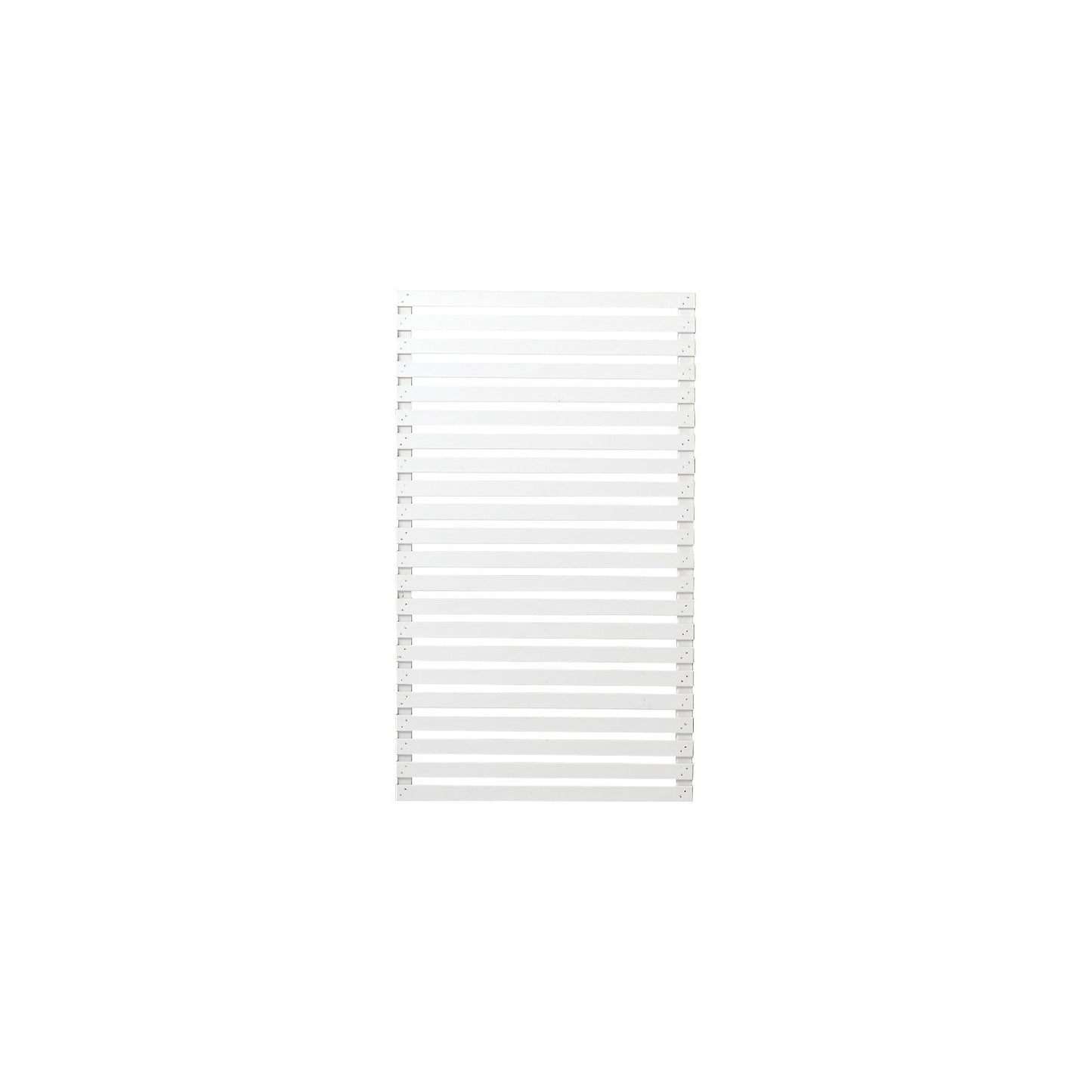 Tokyo fence, wood, WxH 830 x 1400 mm, white.
