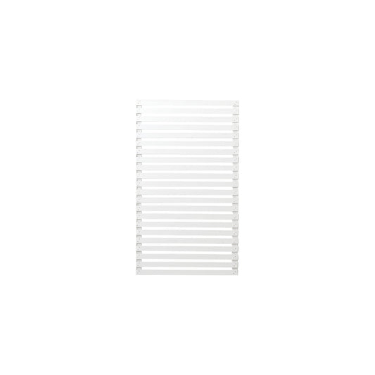 Tokyo fence, wood, WxH 830 x 1400 mm, white.