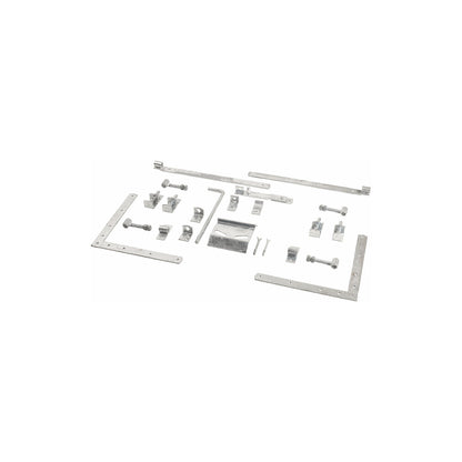 Tokyo double gate incl. fittings, wood, WxH 2000 x 1800 mm, black.