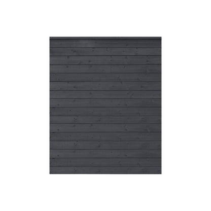 PLUS Klink profile fence, wood, WxH 1740 x 2030 mm, black.