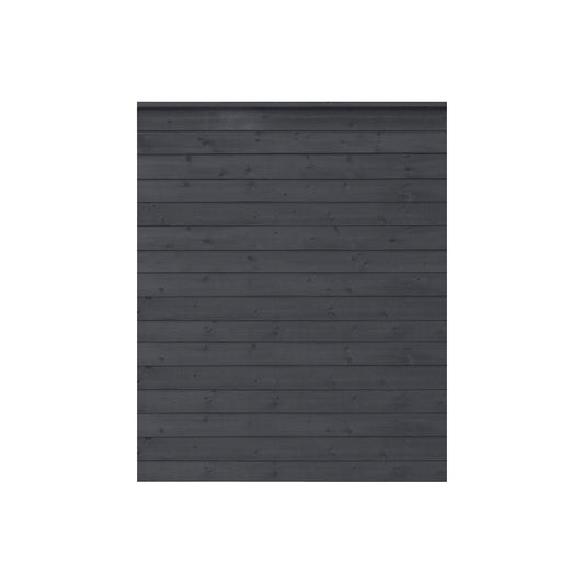 PLUS Klink profile fence, wood, WxH 1740 x 2030 mm, black.
