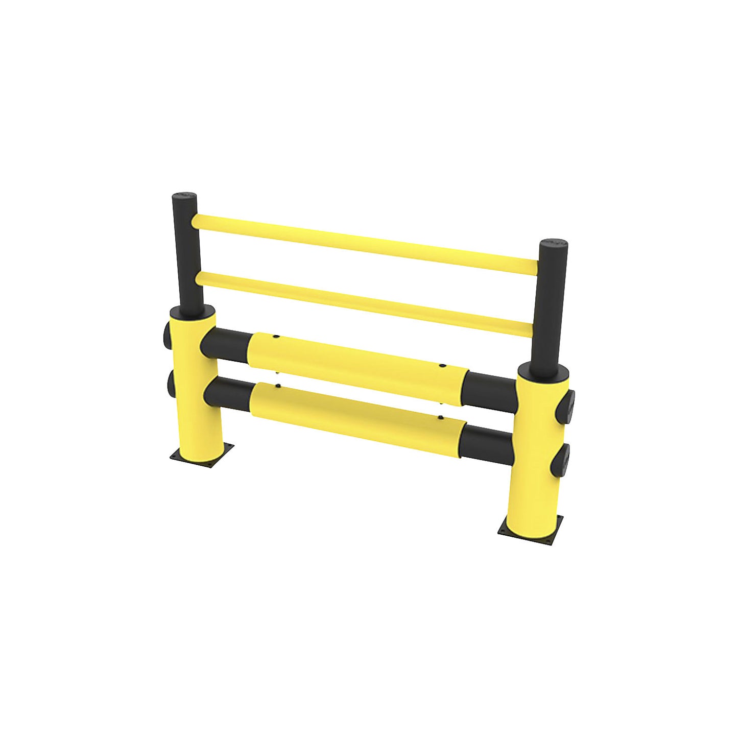 Safety railing Lima, starter set, 2 end posts, rail set.