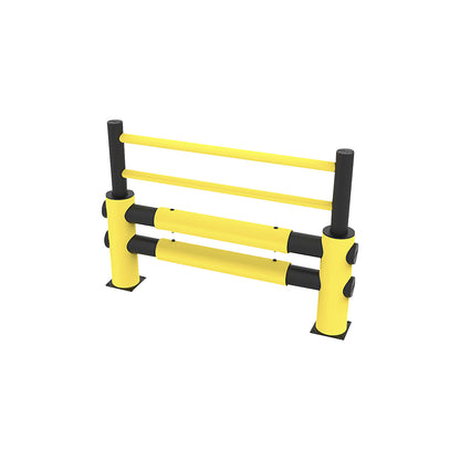 Safety railing Lima, starter set, 2 end posts, rail set.