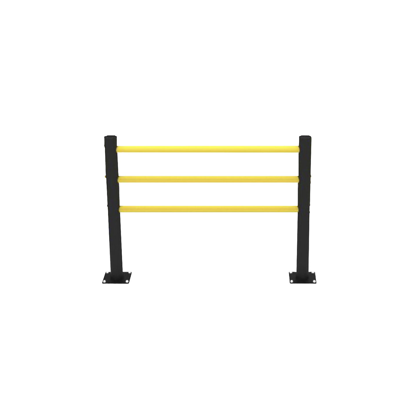 Delta safety railing, starter set, with 3 rails.