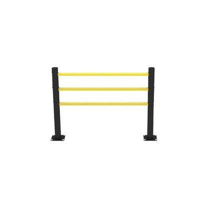 Delta safety railing, starter set, with 3 rails.
