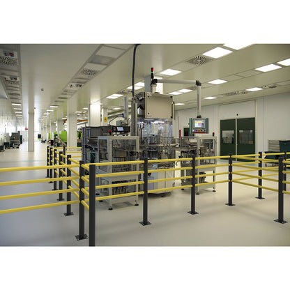 Delta safety railing, starter set, with 4 rails.