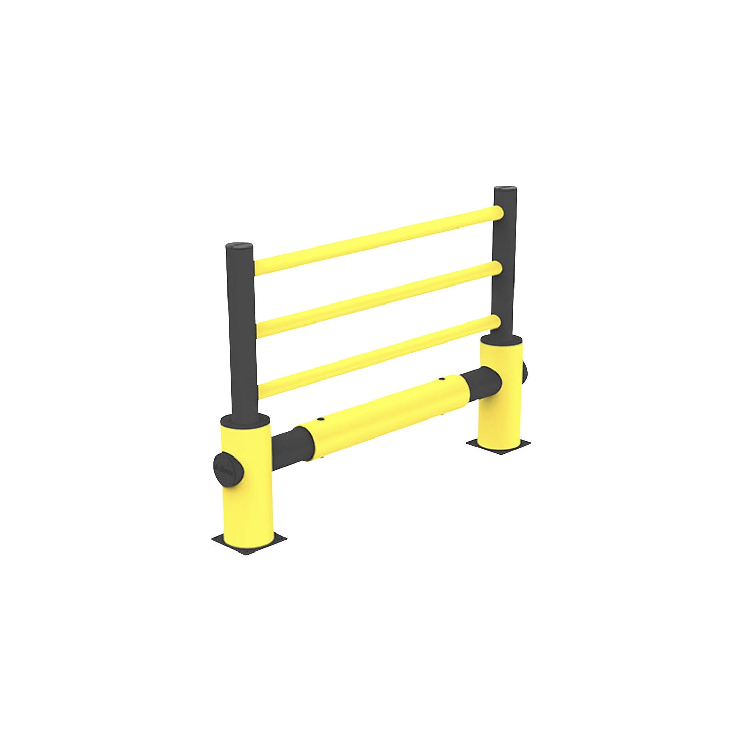 Safety railing Echo, starter set, 2 end posts, rail set.