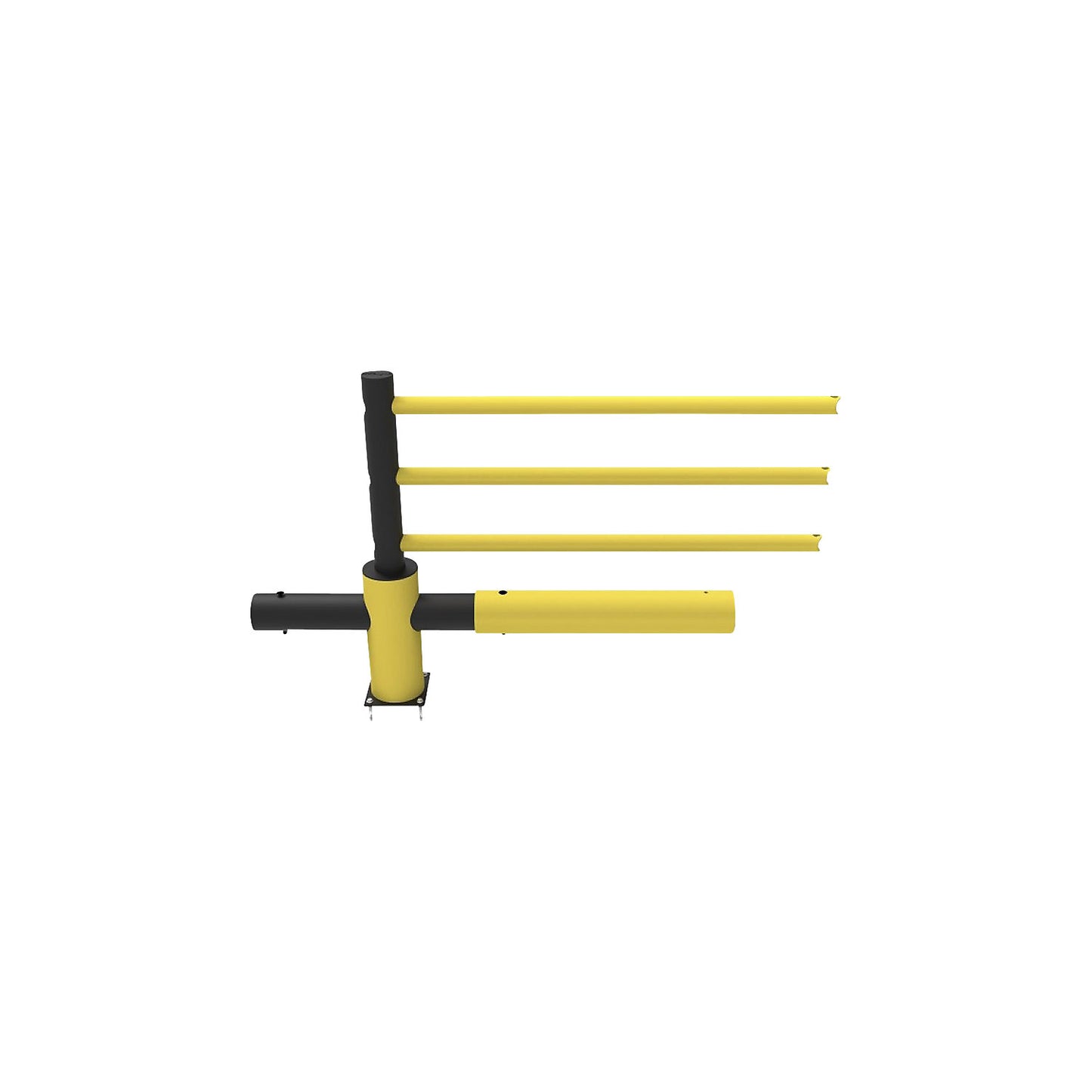 Safety railing Echo, extension set, centre post, rail set.