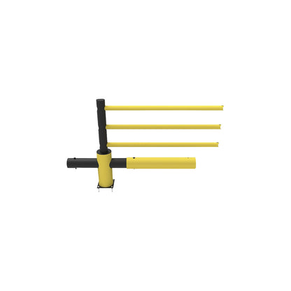 Safety railing Echo, extension set, centre post, rail set.