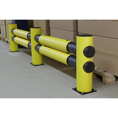 Safety railing Hotel, starter set, 2 end posts, rail set.