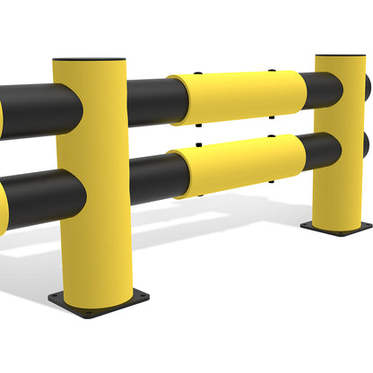 Safety railing Hotel, extension set, centre post, rail set.