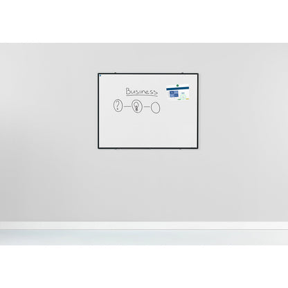 Whiteboard Softline, enamelled steel, board HxW 1200 x 2400 mm.