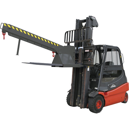 Crane arm, telescopic and height adjustable, 950 - 5000 kg, charcoal.