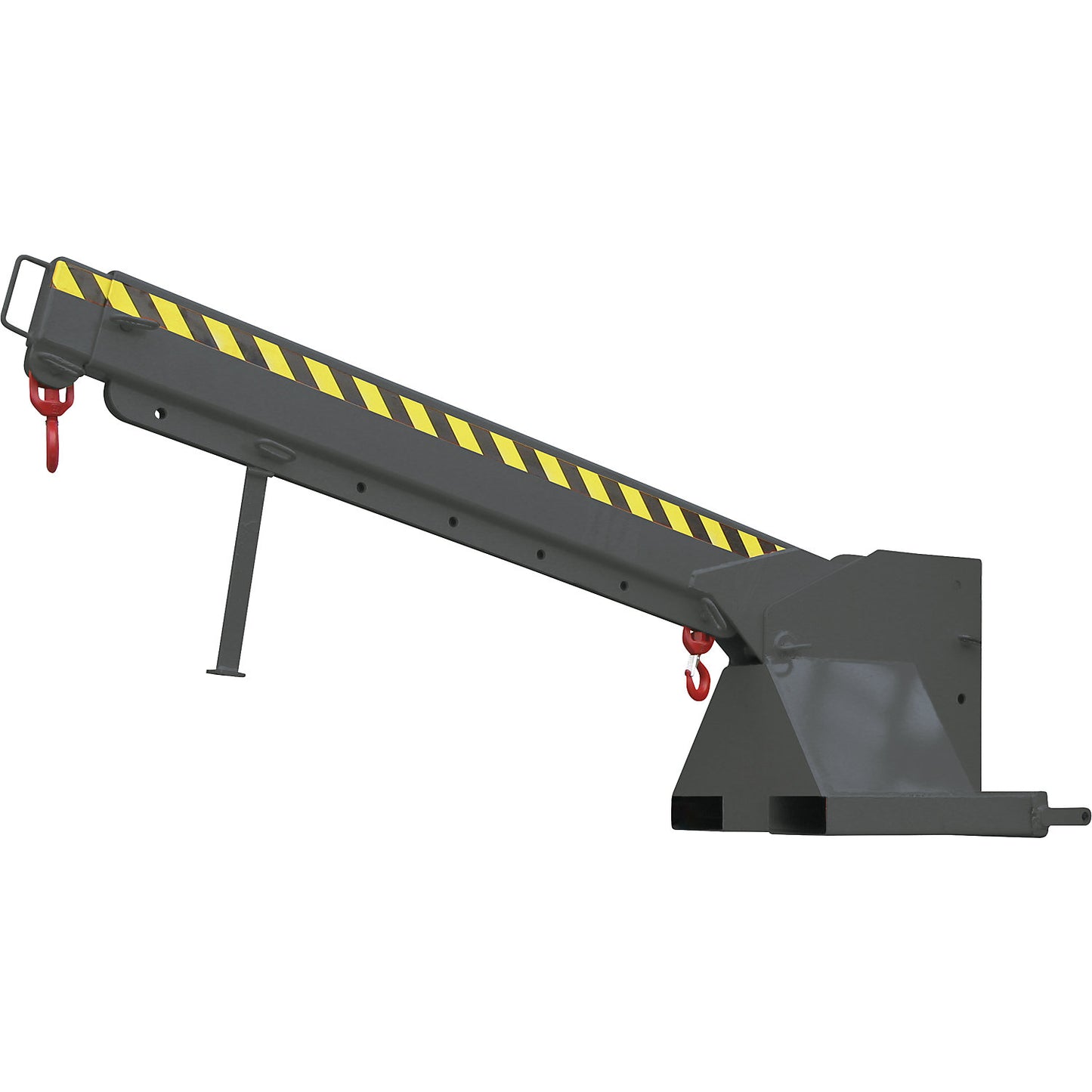 Crane arm, telescopic and height adjustable, 950 - 5000 kg, charcoal.