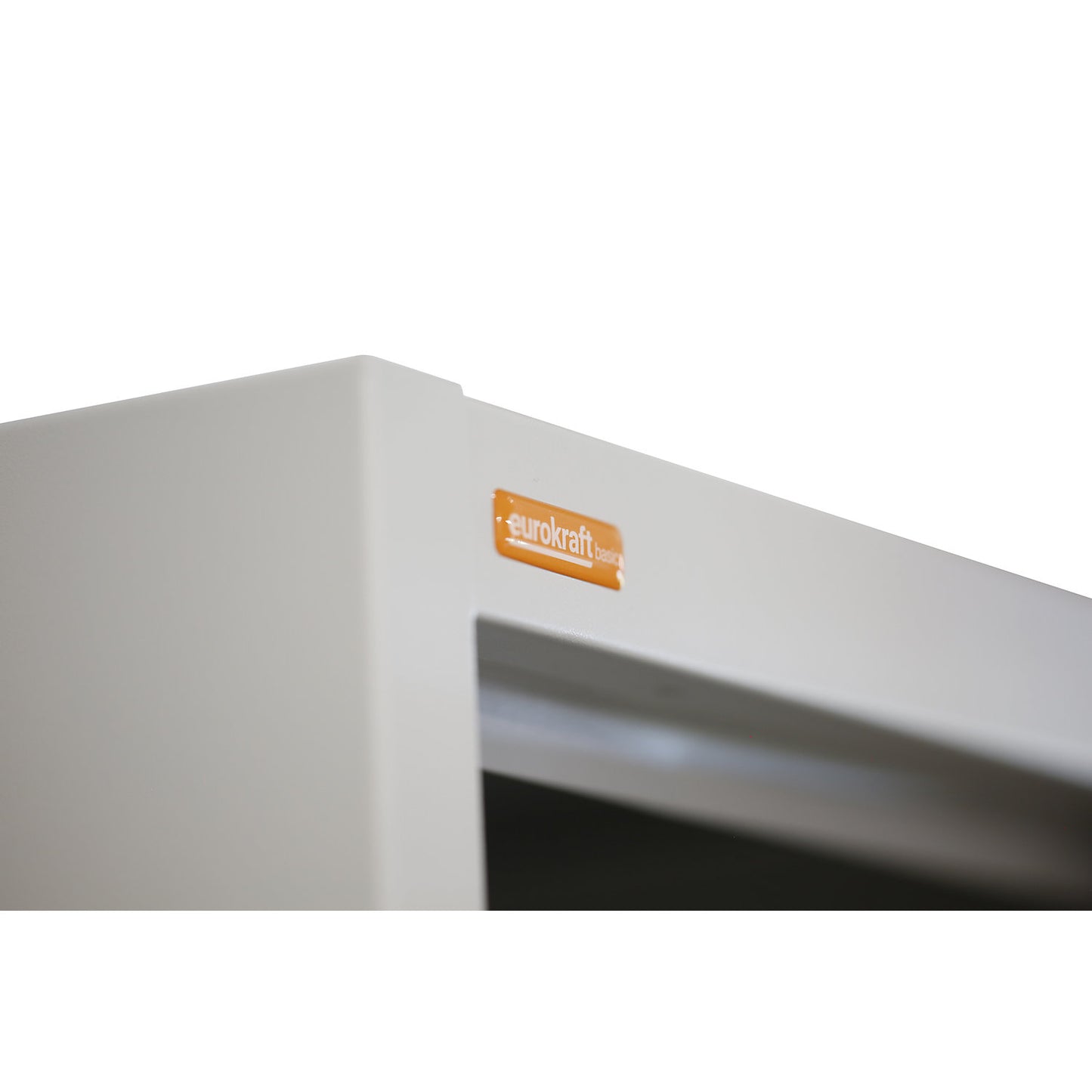4-fold compartment locker Alvina, 1 compartment, light grey, width 400 mm, cylinder lock.