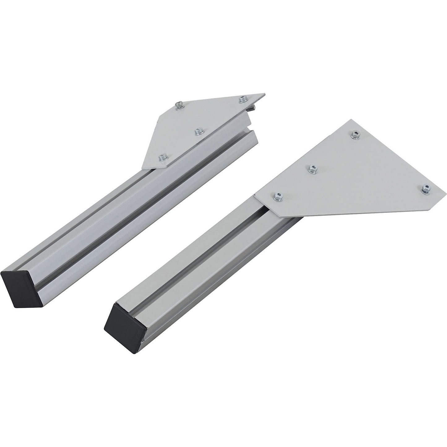 Outrigger pair, for electrically height-adjustable work table eurokraft pro, max. load 10 kg.