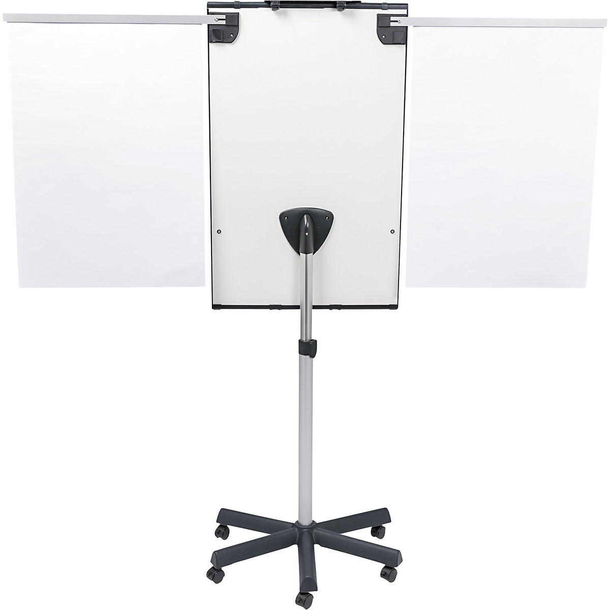 Flip-chart SKETCH PRO, painted steel, star base with castors.