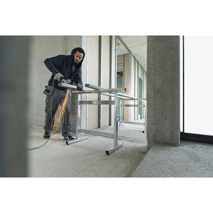 Work trestle, height adjustable, aluminium, height adjustable 700 - 1000 mm.