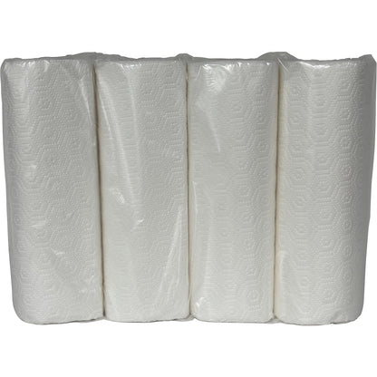 Paper towel, pack of 48, cellulose, 3-ply, white.