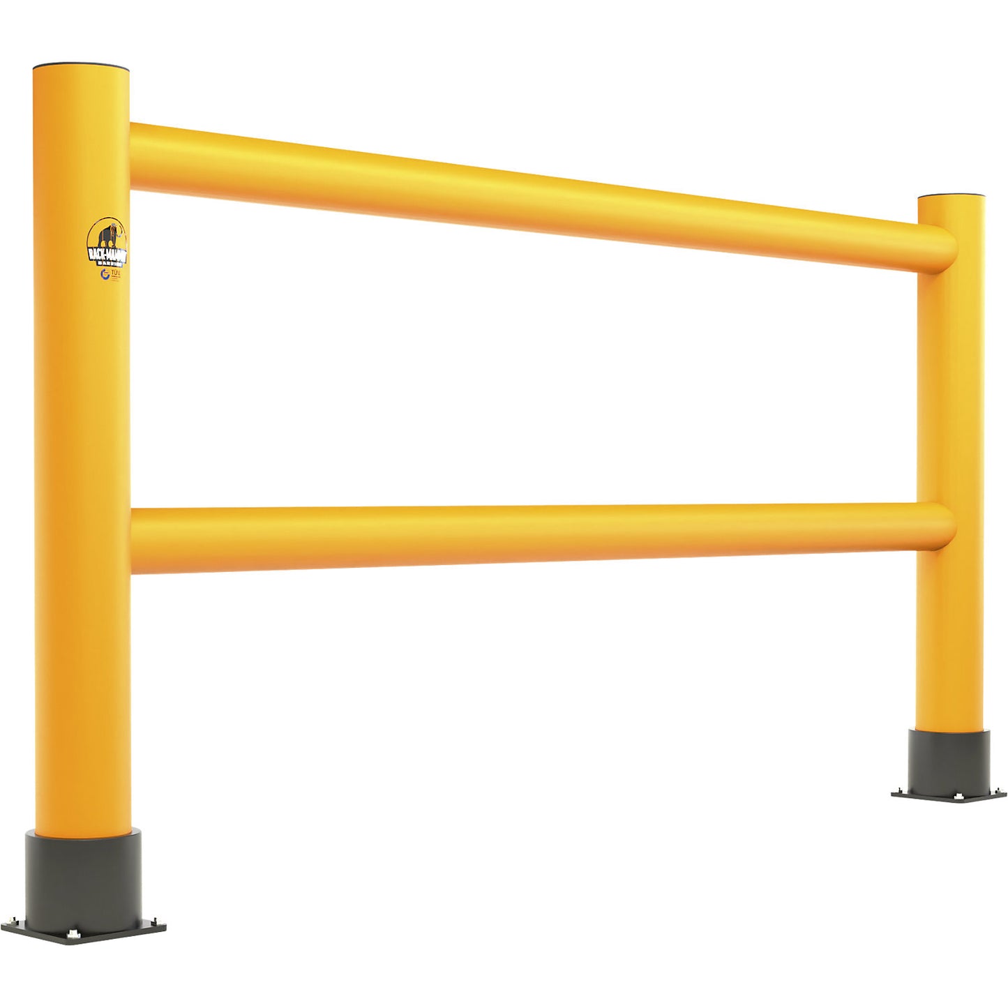 Handrail, with 2 crossbars, length 2 m.