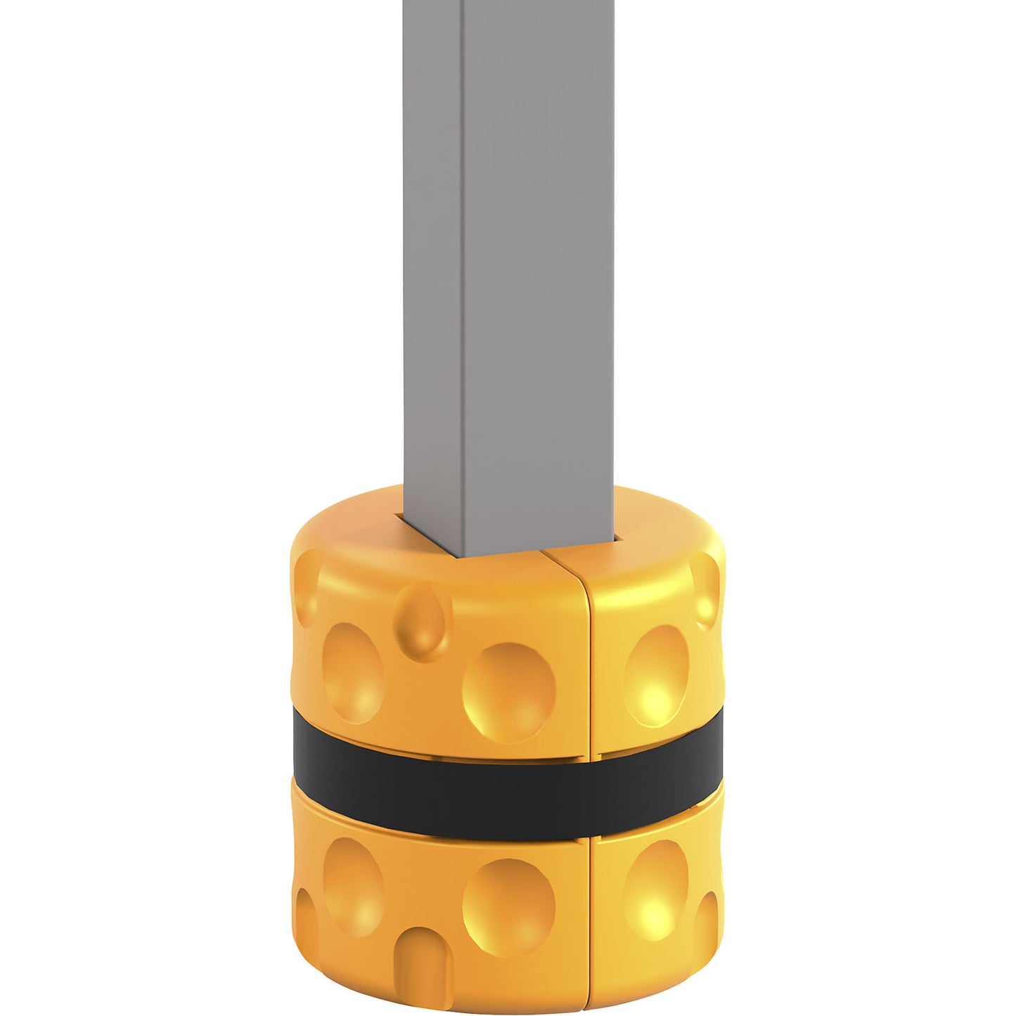 Smart 150 column protection, traffic yellow, length 330 mm.