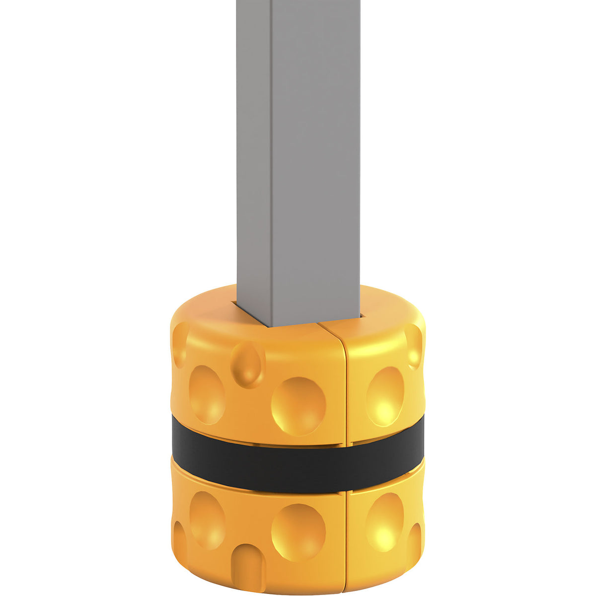 Smart 150 column protection, traffic yellow, length 330 mm.