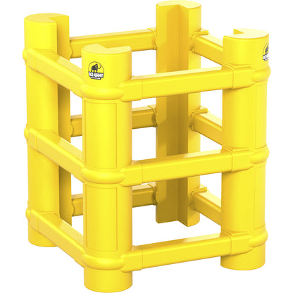 Column protection Universal, traffic yellow, length 200 - 700 mm.