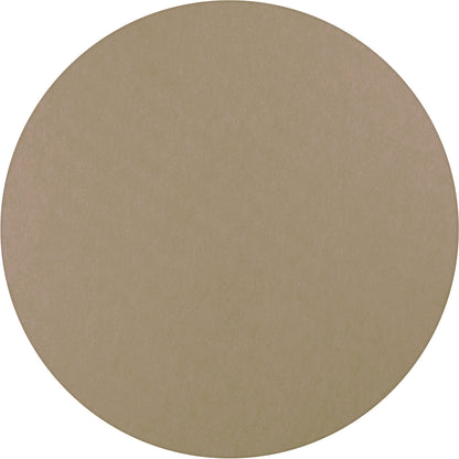 Acoustic ceiling panel, PET felt, Ø 1200 mm, round shape, beige.