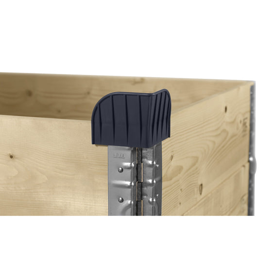 Stacking corners, for wooden pallet collar, pack of 20, 100% recycled.