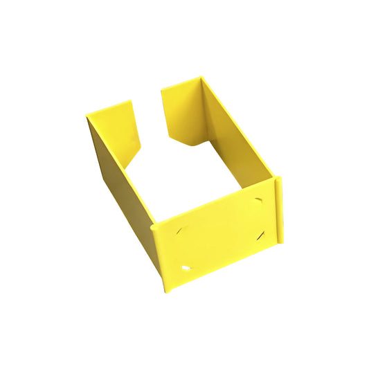 Pallet clip, for Euro pallets, pack of 25, yellow.