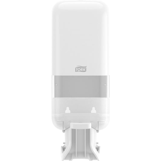 Soap dispenser with lever arm S4, fill quantity 1 l, white.