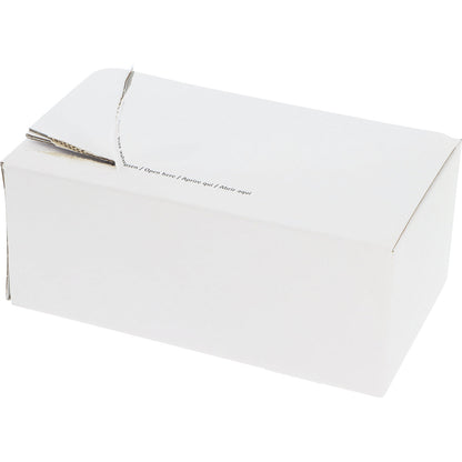 Quick-erect box, self-adhesive, white, internal dimensions 220 x 155 x 50 mm, pack of 20.