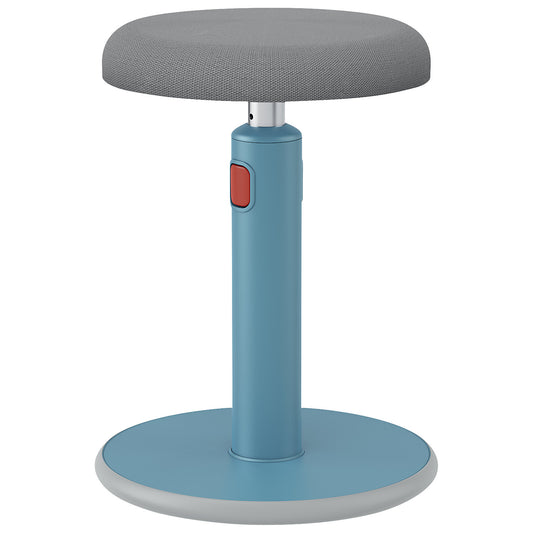 Ergo Cosy Active sitting/standing stool, seat height 460 - 790 mm, blue.