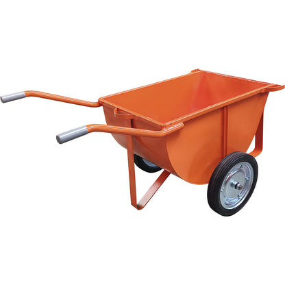 Japanese wheelbarrow, solid rubber, ball bearing, 200 liters.