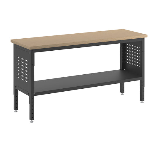 BLACKLINE workbench, without base cupboard, worktop width 1829 mm.
