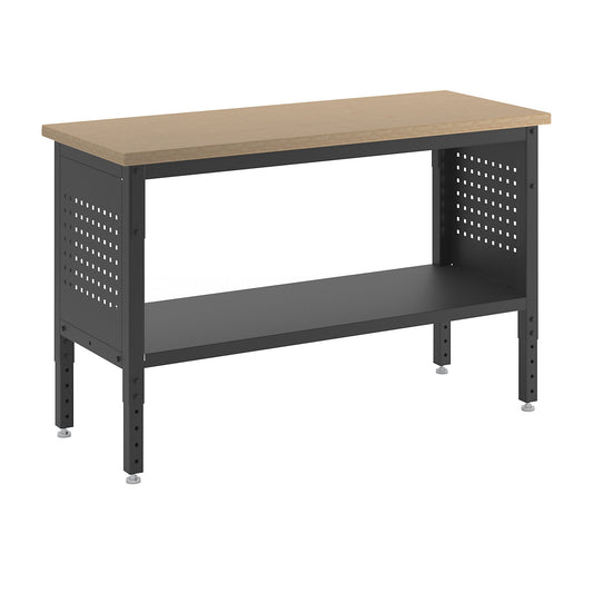 BLACKLINE workbench, without base cupboard, worktop width 1524 mm.
