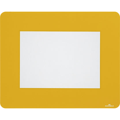 Floor marking window, removable, yellow, pack of 10, A5.