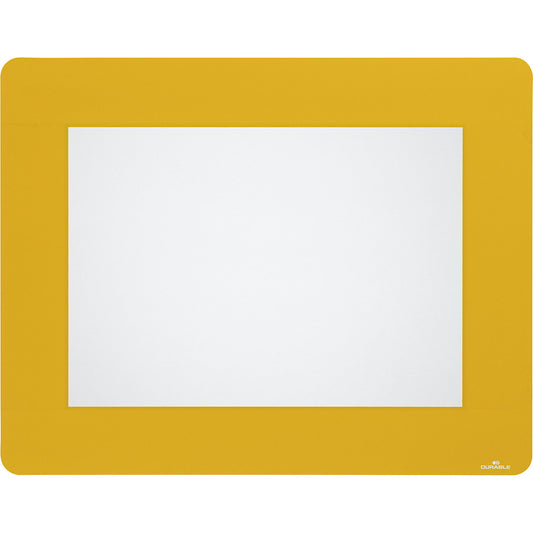 Floor marking window, removable, yellow, pack of 10, A4.