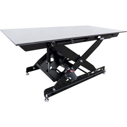 Universal lifting table, max. load 2000 kg, lifting capacity 250 kg, HxWxD 1050 x 1980 x 980 mm.