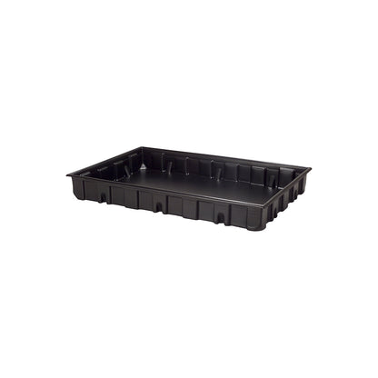 Mesh pallet insert tray made of ABS, without grate, sump capacity 120 l.