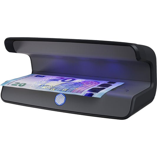 Banknote verifier 55, manual, with UV detection, all currencies.