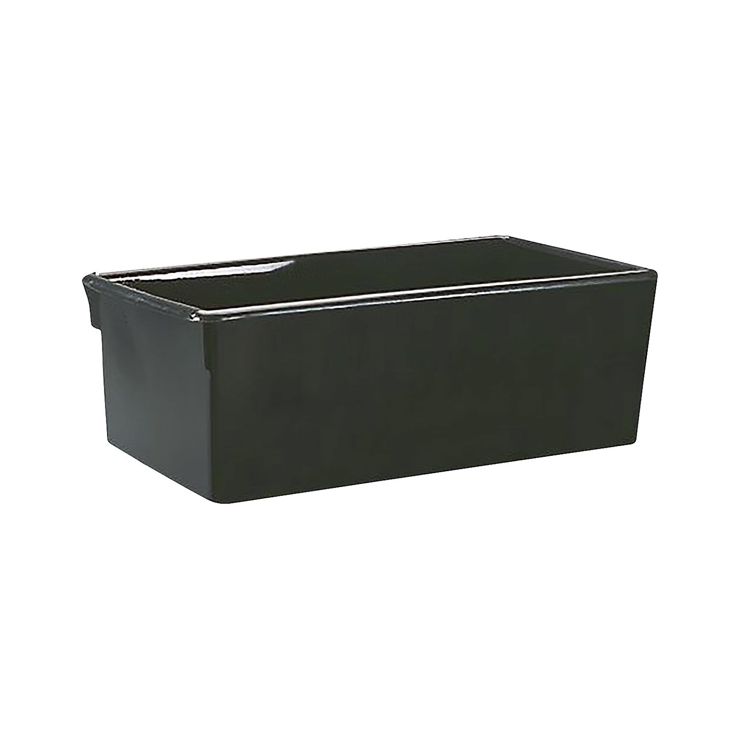 Storage container for order picking trolley, 14 l, black.