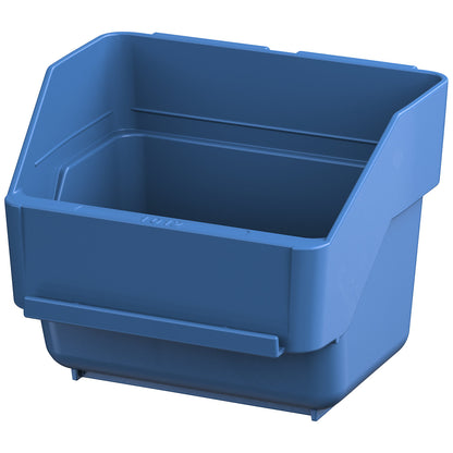 Open fronted storage bin, LxWxH 100 x 120 x 95 mm, pack of 10, blue.