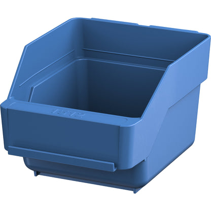 Open fronted storage bin, LxWxH 150 x 120 x 95 mm, pack of 10, blue.