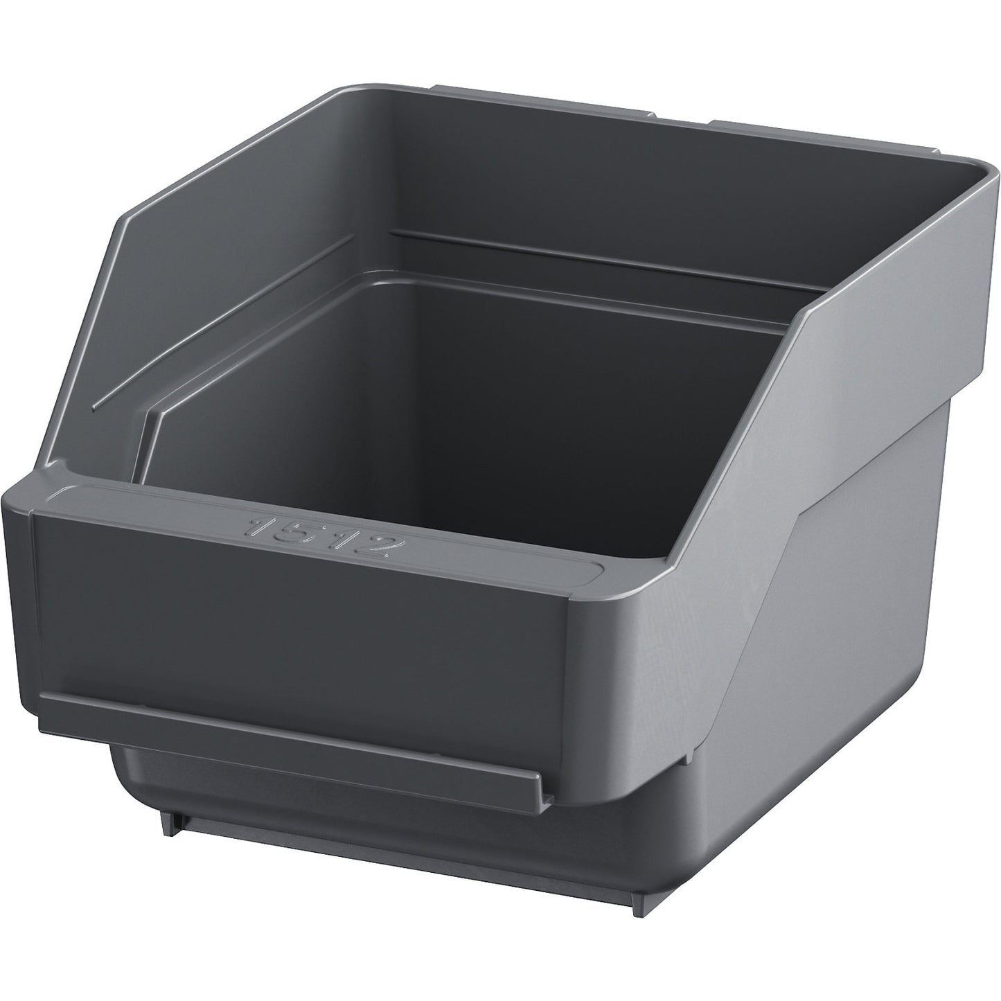 Open fronted storage bin, LxWxH 150 x 120 x 95 mm, pack of 10, grey.