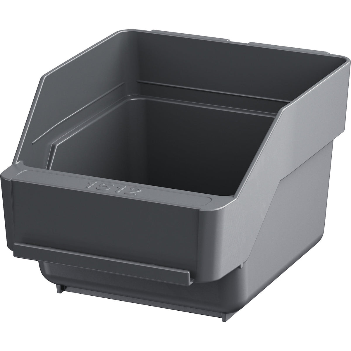 Open fronted storage bin, LxWxH 150 x 120 x 95 mm, pack of 10, grey.