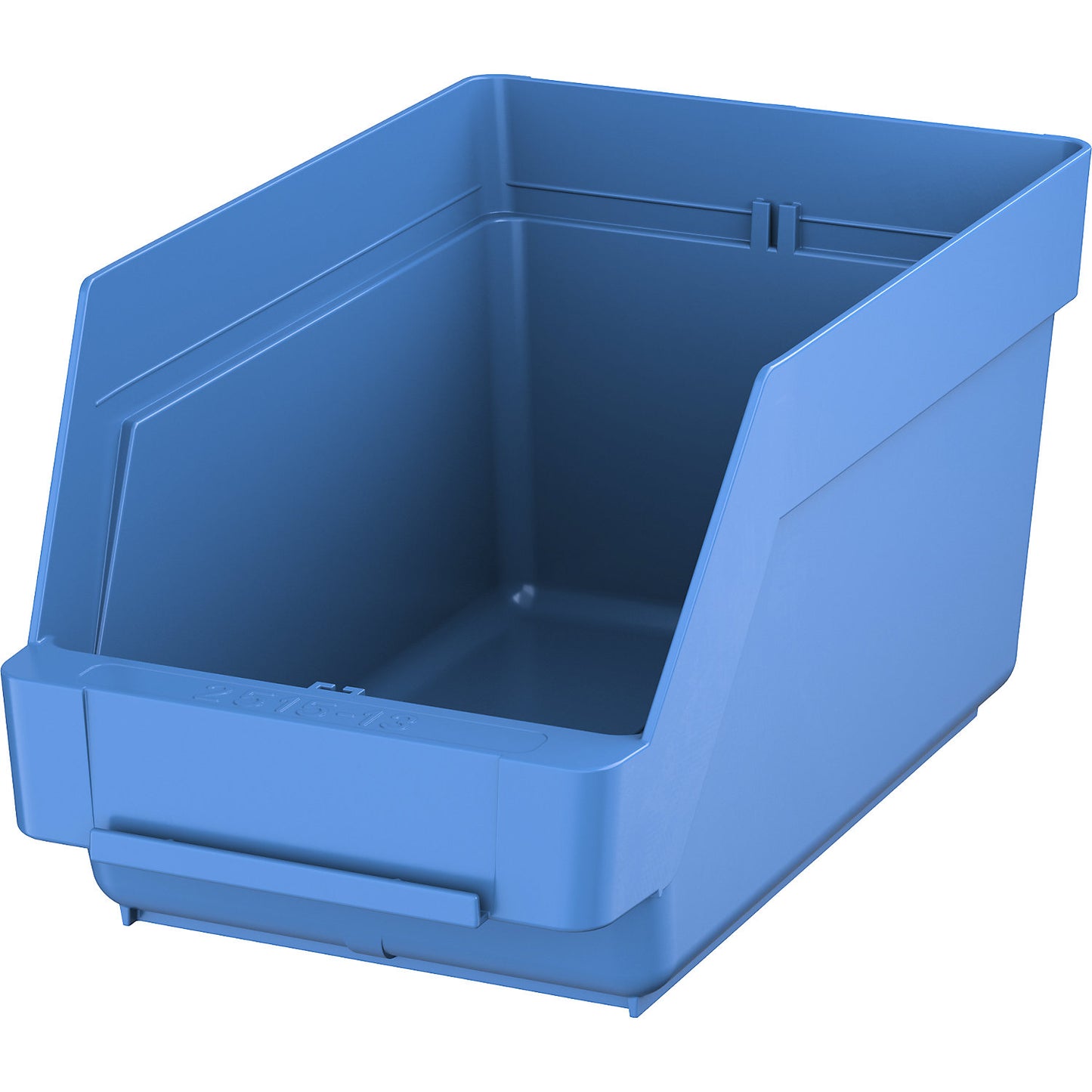 Open fronted storage bin, LxWxH 250 x 150 x 130 mm, pack of 10, blue.