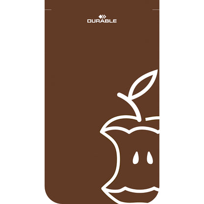 Recycling collector DURASORT® 55 l, HxWxD 830 x 420 x 330 mm, organic, brown.