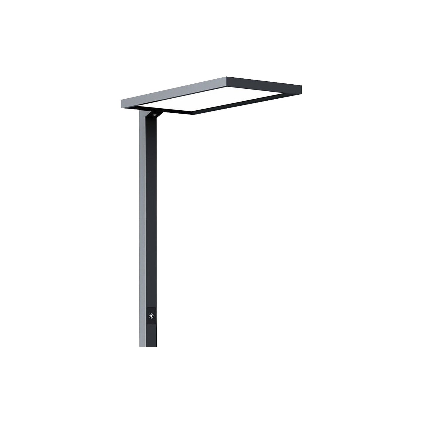 LED floor lamp Luka Up & Down, motion sensor / Touch dimmable, H 1950 mm, black.